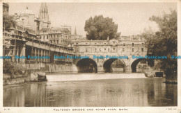 R001682 Pulteney Bridge And River Avon. Bath. Tuck - Monde