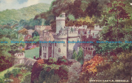 R001689 Gwrych Castle. Abergele. Valentine. Art Colour. 1952 - Monde