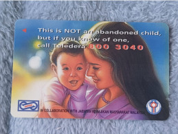 MALAYSIA - This Is Not An Abandoned Child - WOMAN - 20USBB - Altri & Non Classificati