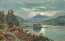 R001926 Kilchurn Castle. Loch Awe. Hildesheimer. 1906 - Monde