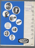 Rueil Malmaison (92), Catalogue Pièces Mécanique NADELLA  Bagues étanchéité Et Autres  1964  (CAT7217) - Werbung