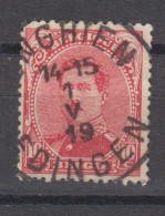 COB 138 Oblitération Centrale ENGHIEN - 1915-1920 Albert I