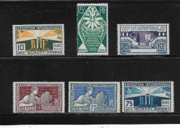 FRANCE  ( FR2  - 122  )   1924  N° YVERT ET TELLIER    N°  210/215   N** - Unused Stamps