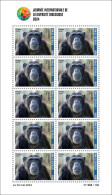 MALI 2024 MS 10V - CHIMPANZEE CHIMPANZEES CHIMPANZE CHIMPANZES MONKEY MONKEYS APES- INTERNATIONAL DAY BIODIVERSITY - MNH - Chimpanzees