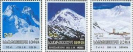 Georgia 2008 . Mountains. 3v.  Michel # 535-38 - Georgien