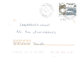 INDRE ET LOIRE 37  - CHANCEAUX SUR CHOISILLE - CACHET MANUE RA 9 -  2007 - Manual Postmarks