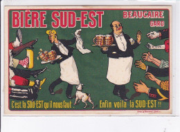 PUBLICITE : Bière Sud Est à Beaucaire (Gard) - Très Bon état - Advertising