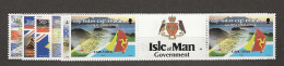 2000 MNH Isle Of Man Mi 883-88 Gutter Pairs Postfris** - Isla De Man