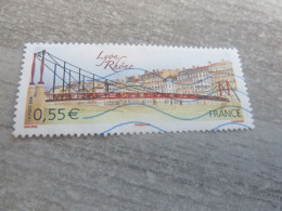 Lyon (Rhône) Passerelle De Saint-Georges Et Immeubles - 0.55 € - Yt 4171 - Multicolore - Oblitéré - Année 2008 - - Used Stamps
