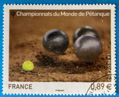 France 2012 : Championnat Du Monde De Pétanque N° 4684 Oblitéré - Gebraucht