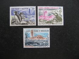 Saint Pierre Et Miquelon: TB  Série N° 445 Au N° 447, Neufs XX. - Unused Stamps