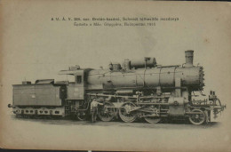 A.M.A.V.  324 Sor. Brotan-kazanu, Schmidt Tulhevitös Mozdonya - Budapest 1916 - Eisenbahnen