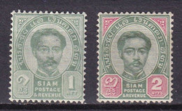SIAM - 2 Valeurs De 1887/91 TB - Siam