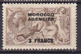 MAROC ANGLAIS - 3 F. Sur 2/6 TTB - Morocco Agencies / Tangier (...-1958)