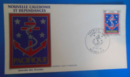 LETTRE 1 Er JOUR DE NOUVELLE CALEDONIE -    1984 - FDC