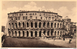 1935 CARTOLINA ROMA TEATRO MARCELLO - Autres Monuments, édifices