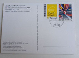 D203018  Österreich   Postkarte Vom 29.06.2002 Mit Ergänzungsmarke € 0,15  Mit Stempel  Baden Bei Wien - Cartas & Documentos