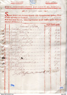 1792 FIRENZE AMMINISTRAZIONE DEI LOTTI DI TOSCANA - Documents Historiques