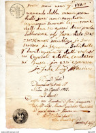 1812 MANOSCRITTO SONCINO - Manuscritos
