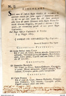 1803 TREVISO LETTERA DI ARRESTO PER FURTO - CONNOTATI PERSONALI - Documents Historiques