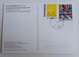 D203019  Österreich   Postkarte Vom 29.06.2002 Mit Ergänzungsmarke € 0,15  Mit Stempel  Baden Bei Wien - Brieven En Documenten