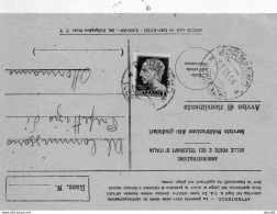 1944 CARTOLINA CON ANNULLO MORMANNO COSENZA - Poststempel