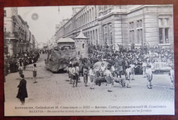 Cpa Anvers ; Cortège Commémoratif H. Conscience - L'attaque De La Factorie Par Les Javanais - Antwerpen