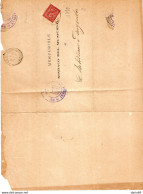 1890 LELLERA CONANNULLO MELIZZANO BENEVENTO - Poststempel