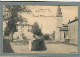 CPA (69) MARCY-l'ETOILE - Aspect De La Place De La Mairie En 1910 - Autres & Non Classés