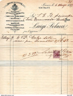 1897 FIRENZE, LUIGI PALACCI, FABBRICA CAMICE DI FLANELLA - Italy