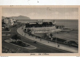1938 CARTOLINA CON ANNULLO GENOVA - LIDO D'ALBARO - Genova (Genua)