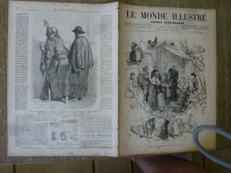Le Monde Illustré Mars 1883 Karl Marx  Johan Zverdrup Constantinople - Magazines - Before 1900