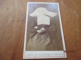 Foto Cdv,edit Cst Wante, Gand - Oud (voor 1900)