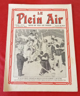 Le Plein Air N°219 Déc 1913 Boxe Carpentier Bombardier Wells Joe Jeanette Sam Langford Equipe De France Rugby - 1900 - 1949