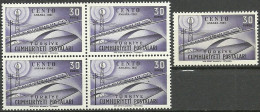 Turkey; 1961 9th Conference Of CENTO 30 K. ERROR "Shifted  Print" - Unused Stamps