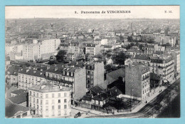 CP 94 - Panorama De Vincennes - Vincennes