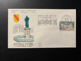Enveloppe 1er Jour "Intégration De La Lorraine Et Du Barois" 06/05/1966 - Flamme - 1483 - Historique N° 563A - 1960-1969