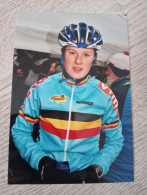 Photo Originale Cyclisme Cycling Ciclismo Ciclista Wielrennen Radfahren SEKS LOES (WK Cyclocross Hooglede-Gits 2007 - Cycling