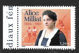 France 2024 - Alice Milliat ** - Unused Stamps