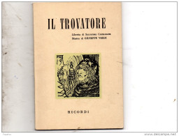 IL TROVATORE - Partitions Musicales Anciennes