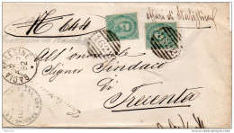 1882   LETTERA CON ANNULLO BADIA POLESINE ROVIGO - Poststempel