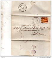 1878 LETTERA CON ANNULLO ROMA - Poststempel