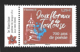 France 2024 - Jeux Floraux De Toulouse – 700 Ans De Poésie ** - Nuevos