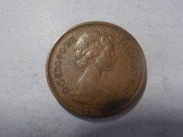ANGLETERRE 1971 1/2 New Penny - 1/2 Penny & 1/2 New Penny