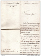 1842 LETTERA - Historische Dokumente