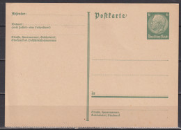 Dt.Reich Ganzsache P 218II ** Gezähnt - Cartes Postales