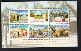 2031343076 2008 SCOTT 1152 (XX) POSTFRIS MINT NEVER HINGED -  TRADITIONAL HOUSES - Namibia (1990- ...)