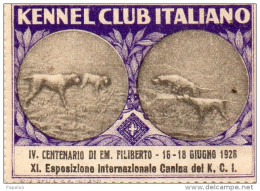 1928 KENNEL CLUB ITALIANO - Erinofilia