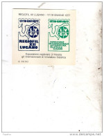 1977 LUGANO - ESPOSIZIONI INTERNAZIONALE LETTERATURA FILATELICA - Cinderellas