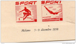 1958 MILANO - Erinofilia
